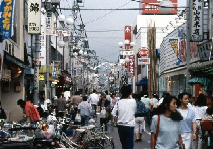 写真：梅屋敷商店街