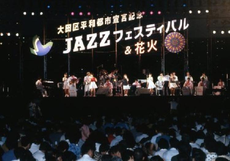 写真：JAZZフェスティバル＆花火