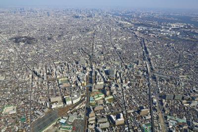 画像：京急蒲田駅から蒲田駅(平成24年度)