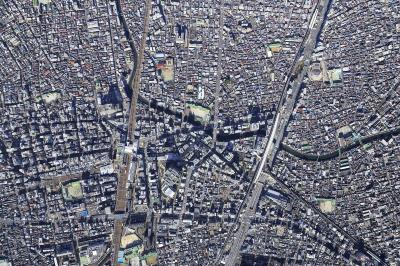 画像：京急蒲田駅から蒲田駅(平成27年度)