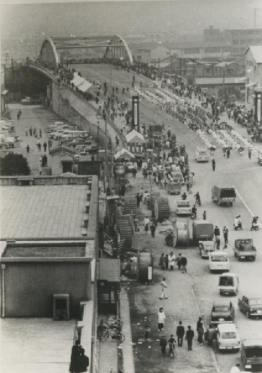 写真：蒲田陸橋　開通式(2)