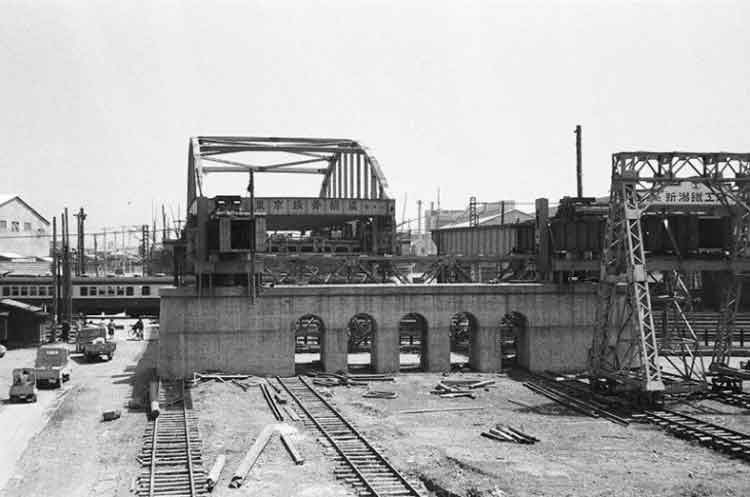 写真：蒲田陸橋(昭和35年)(1)