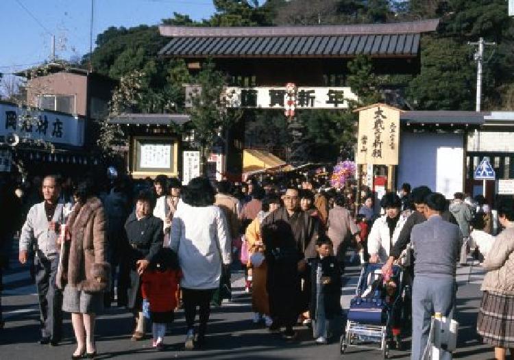 写真：初詣