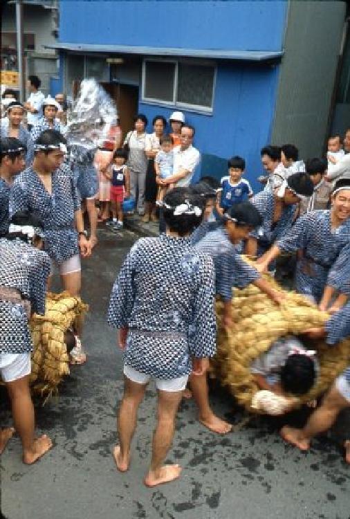 写真：水止舞(昭和51年)