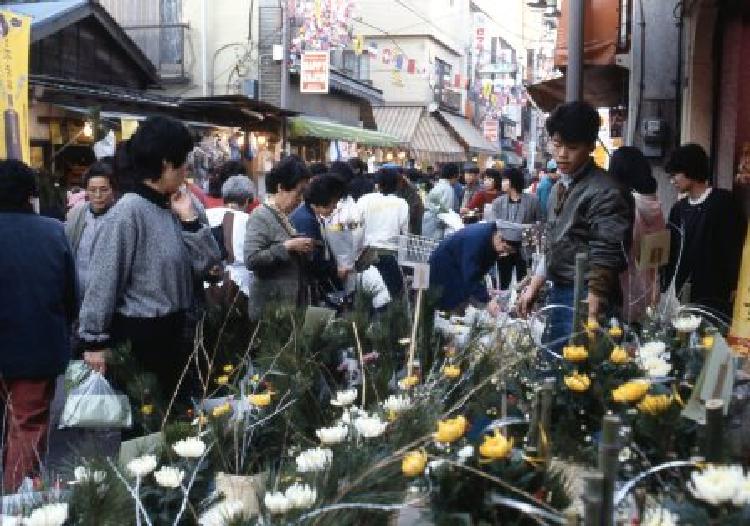 写真：歳末風景