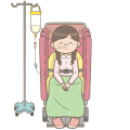経鼻経管栄養イラスト