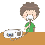 吸入イラスト