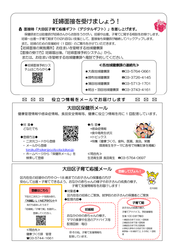 保健所の業務と連絡先