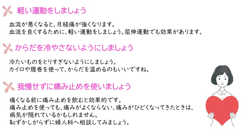 生理痛との関わり方