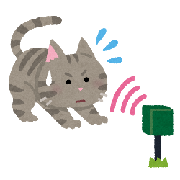 超音波式猫よけ器