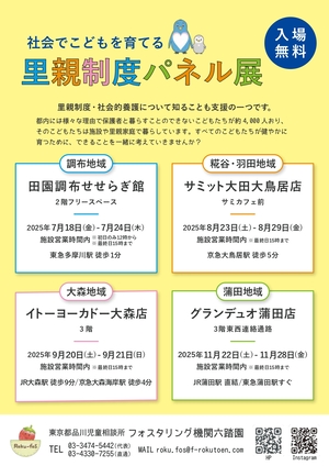 パネル展チラシ