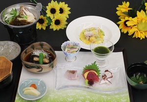 写真夏メニュー（四季御膳）のイメージ