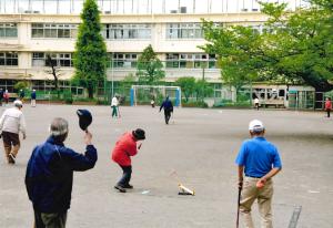 写真：飯尾　松男さん作「高齢化飛んでけ！」（大田区立蓮沼小学校）