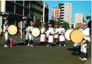 写真：篠田　よし江さん作「ひとやすみ」（蒲田東口商店街）