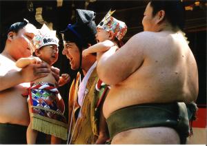 写真：古畑　耕さん作「役者揃い」（雪ヶ谷八幡神社）