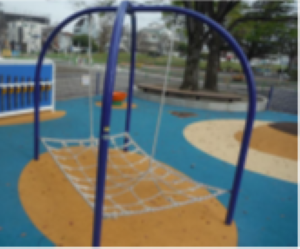 ハンモック遊具　萩中公園