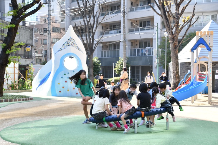 京浜蒲田公園 遊具コーナー