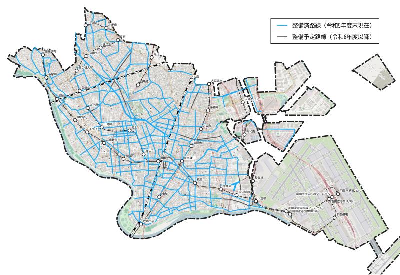 自転車ネットワーク整備状況