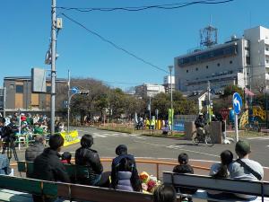 写真：萩中公園での開催風景