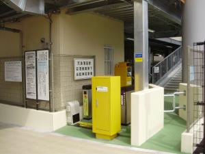 写真：京急蒲田駅空港線高架下自転車駐車場出入口2