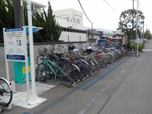 写真：昭和島駅前自転車駐車場の様子（2）