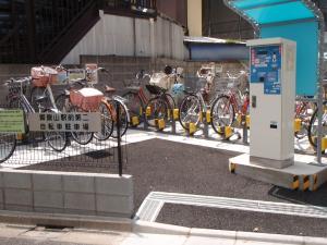 御嶽山駅前第二自転車駐車場　写真